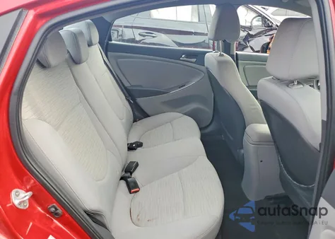 2016 Hyundai Accent Se z USA, uszkodzony, nr VIN KMHCT4AE3GU147529